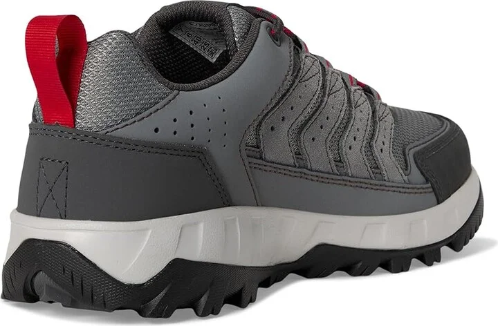 Columbia Strata Trailtm Low Wp Men's Shoes TI Grey Steel/Mountain Red : 10.5 D - Medium, Leather - Image 4