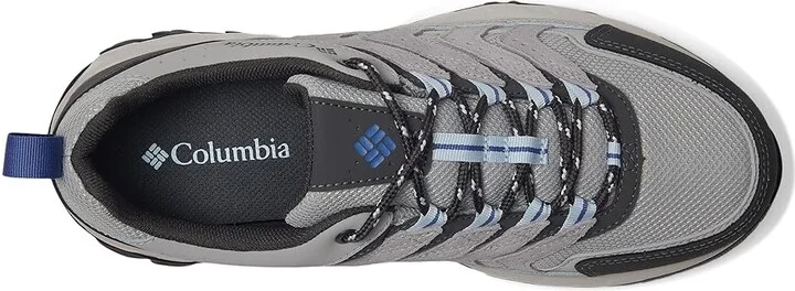 Columbia Strata Trailtm Low Wp Women's Shoes Steam/Eve : 10 B - Medium, Leather - Image 2