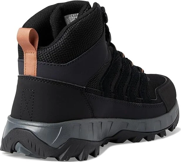 Columbia Strata Trailtm Mid Wp Men's Shoes Black/Owl : 10 D - Medium, Suede/Synthetic - Image 4