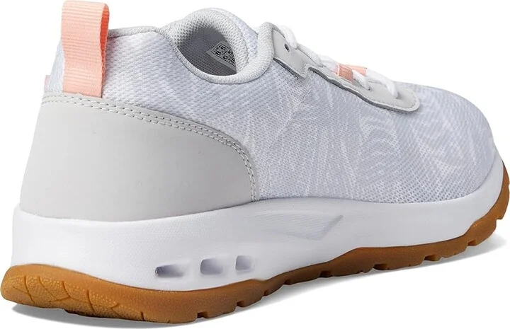 Columbia Tamiamitm Backcast PFG Women's Shoes Grey Ice/Light Coral : 5.5 B - Medium, Synthetic/Textile - Image 4