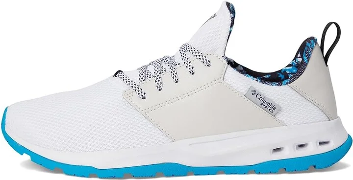 Columbia Tamiamitm PFG Men's Shoes White/Ocean Blue : 8 D - Medium, Textile - Image 6