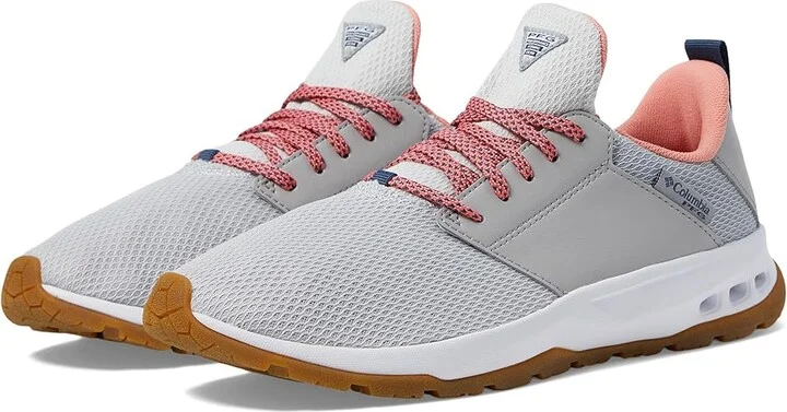Columbia Tamiamitm PFG Women's Shoes Grey Ice/Lychee : 5 B - Medium, Textile