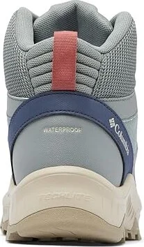 Columbia Trailstorm Ascend Mid Waterproof Women's Climbing Shoes Sedona Sage/Nocturnal : 11 B - Medium, Leather/Rubber - Image 4