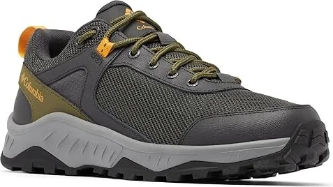 Columbia Trailstorm Ascend Waterproof Men's Climbing Shoes Shark/Raw Honey : 9 D - Medium