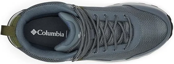 Columbia Trailstorm Ascend Waterproof Mid Men's Climbing Shoes Graphite/Nori : 11 E - Wide, Leather - Image 2