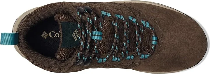 Columbia Transverse Suede Women's Climbing Shoes Cordovan/Teal : 9.5 D - Wide - Image 2