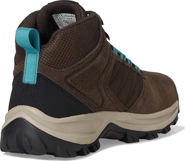 Columbia Transverse Suede Women's Climbing Shoes Cordovan/Teal : 9.5 D - Wide - Image 4