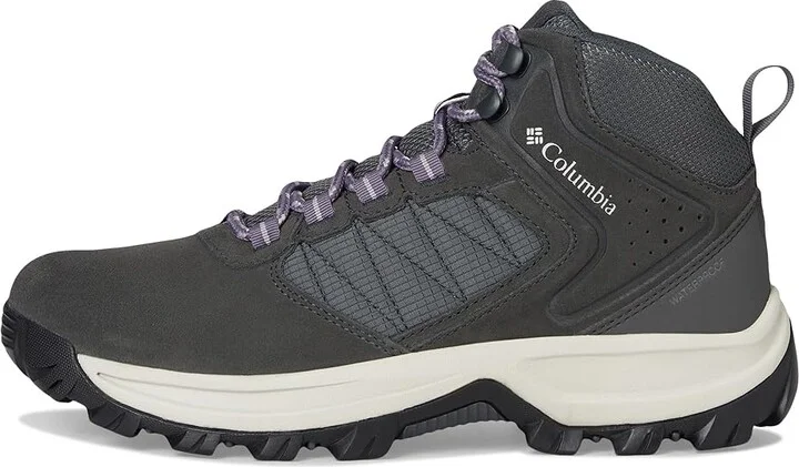 Columbia Transverse Suede Women's Climbing Shoes Grill/Granite Purple : 11 D - Wide - Image 6