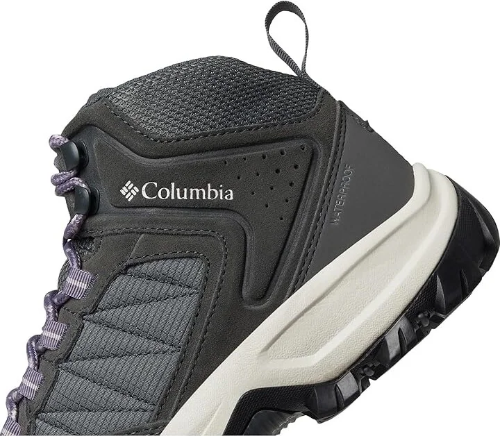 Columbia Transverse Suede Women's Climbing Shoes Grill/Granite Purple : 11 D - Wide - Image 7