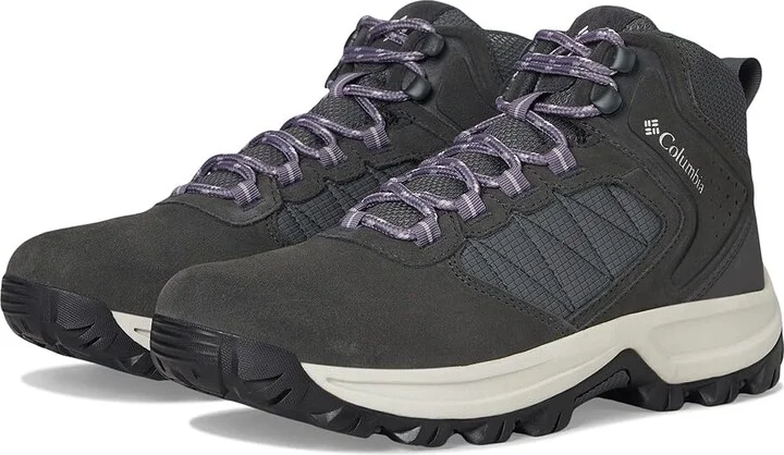Columbia Transverse Suede Women's Climbing Shoes Grill/Granite Purple : 11 D - Wide