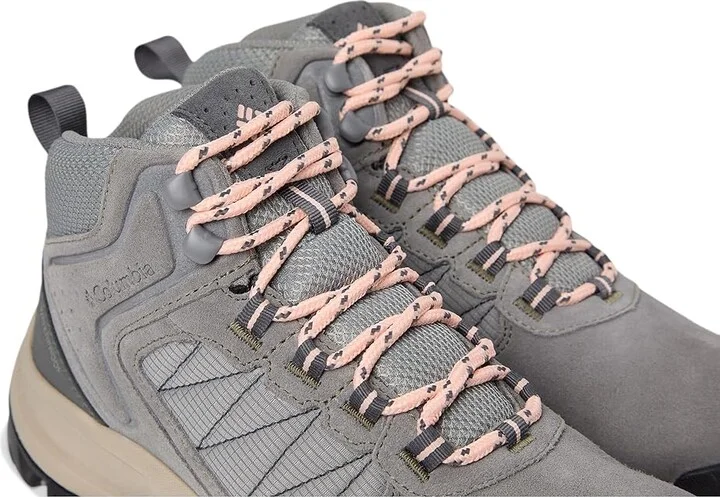 Columbia Transverse Suede Women's Climbing Shoes Stratus/Blush Rose : 8 B - Medium - Image 7