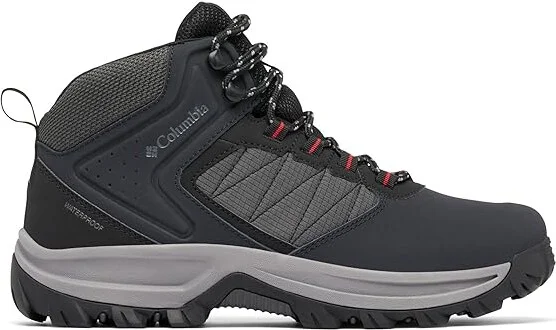 Columbia Transversetm Hike Waterproof Men's Shoes Black/Mountain Red : 10 EE - Wide, Leather - Image 7