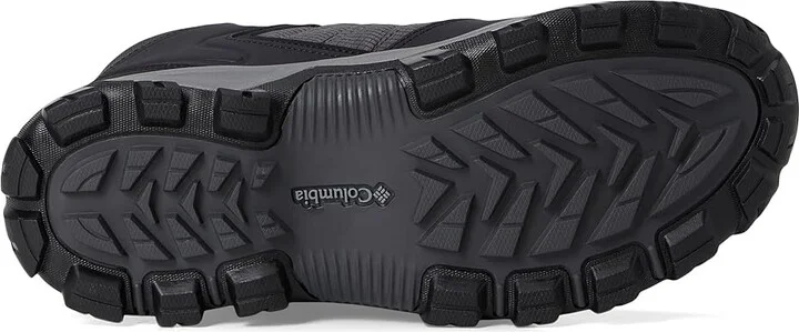 Columbia Transversetm Hike Waterproof Men's Shoes Black/Titanium Grey Steel : 9 E - Wide, Leather - Image 3
