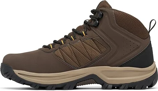 Columbia Transversetm Hike Waterproof Men's Shoes Cordovan/Golden Yellow : 10 D - Medium, Leather - Image 6