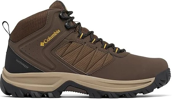Columbia Transversetm Hike Waterproof Men's Shoes Cordovan/Golden Yellow : 10 D - Medium, Leather - Image 7