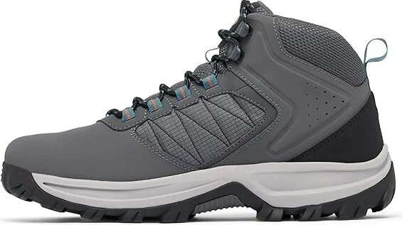 Columbia Transversetm Hike Waterproof Men's Shoes Dark Grey/Cloudburst : 10 D - Medium, Leather - Image 6