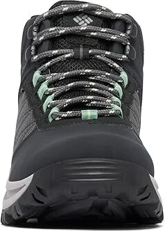 Columbia Transversetm Hike Waterproof Women's Shoes Black/Sage Leaf : 10 D - Wide, Leather - Image 5