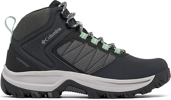 Columbia Transversetm Hike Waterproof Women's Shoes Black/Sage Leaf : 10 D - Wide, Leather - Image 7