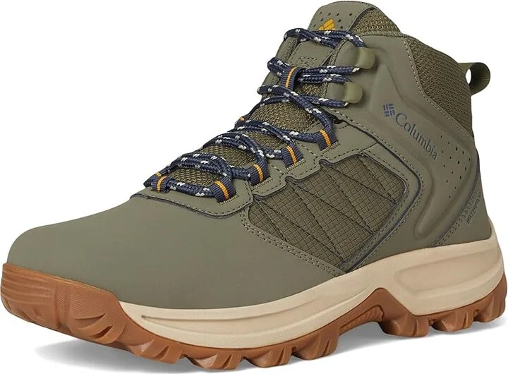 Columbia Transversetm Hike Waterproof Women's Shoes Stone Green/Raw Honey : 10.5 B - Medium, Leather - Image 5
