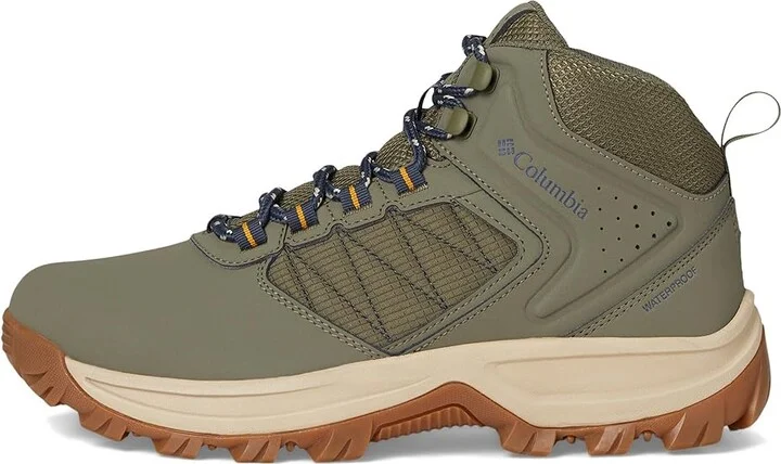 Columbia Transversetm Hike Waterproof Women's Shoes Stone Green/Raw Honey : 10.5 B - Medium, Leather - Image 6