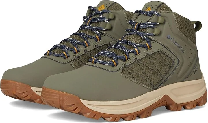 Columbia Transversetm Hike Waterproof Women's Shoes Stone Green/Raw Honey : 10.5 B - Medium, Leather