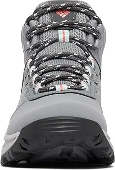 Columbia Transversetm Hike Waterproof Women's Shoes Titanium Grey Steel/Juicy : 10 D - Wide, Leather - Image 5
