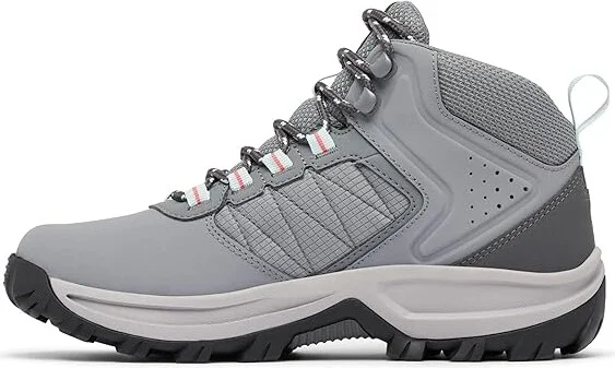 Columbia Transversetm Hike Waterproof Women's Shoes Titanium Grey Steel/Juicy : 10 D - Wide, Leather - Image 6
