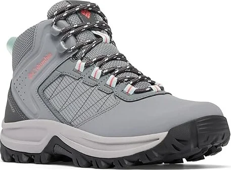Columbia Transversetm Hike Waterproof Women's Shoes Titanium Grey Steel/Juicy : 10 D - Wide, Leather