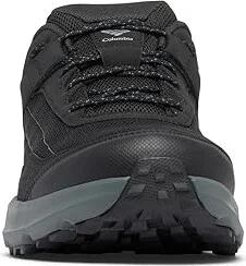 Columbia Vertisol Trailtm Men's Shoes Black/Pure Silver : 10 EE - Wide, Leather - Image 5