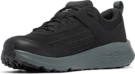 Columbia Vertisol Trailtm Men's Shoes Black/Pure Silver : 10 EE - Wide, Leather