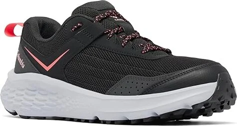 Columbia Vertisol Trailtm Women's Shoes Black/Salmon Rose : 10 B - Medium, Rubber/Synthetic