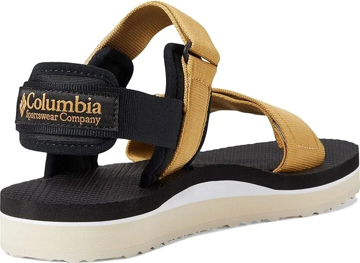 Columbia Viatm Sandal Women's Shoes Black/Dark Stone : 10 B - Medium, Textile - Image 4