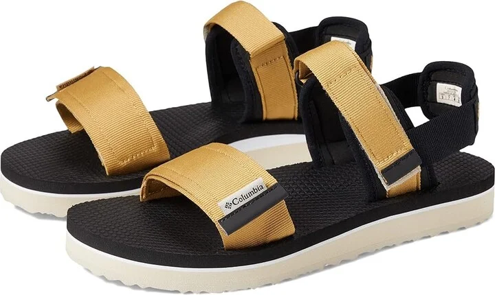 Columbia Viatm Sandal Women's Shoes Black/Dark Stone : 10 B - Medium, Textile