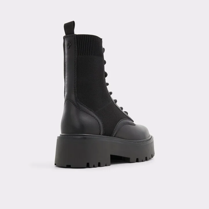 Combat ankle boot - Black - Image 2