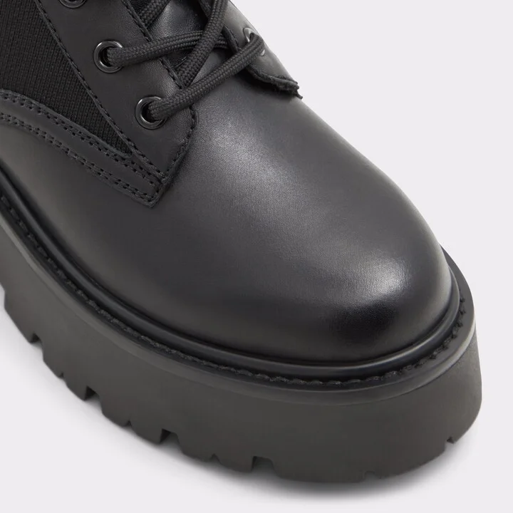 Combat ankle boot - Black - Image 5