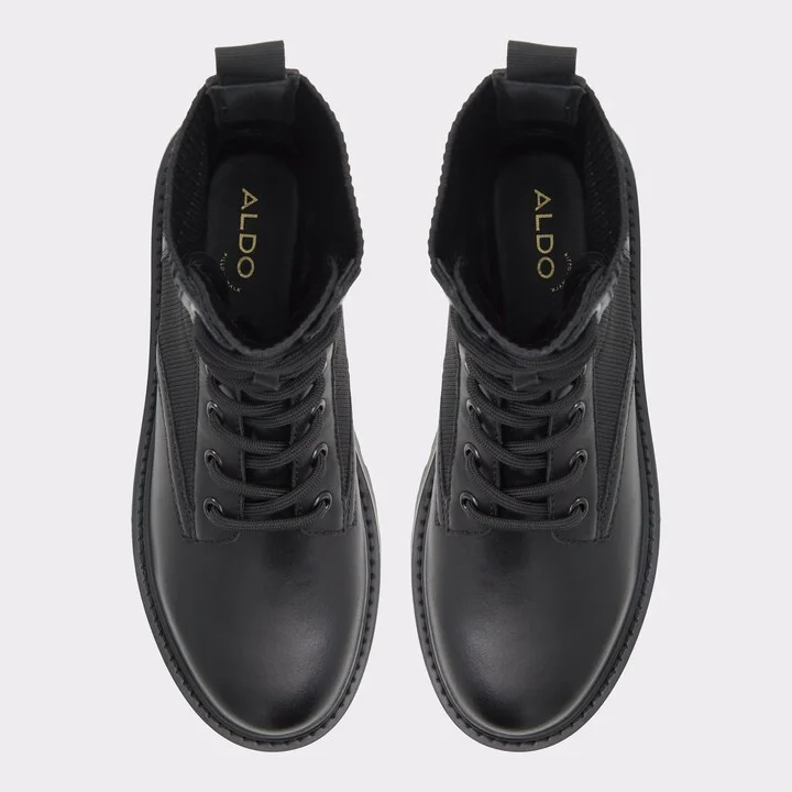 Combat ankle boot - Black - Image 6