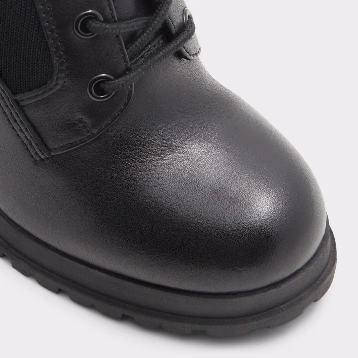 Combat ankle boot - Black - Image 5