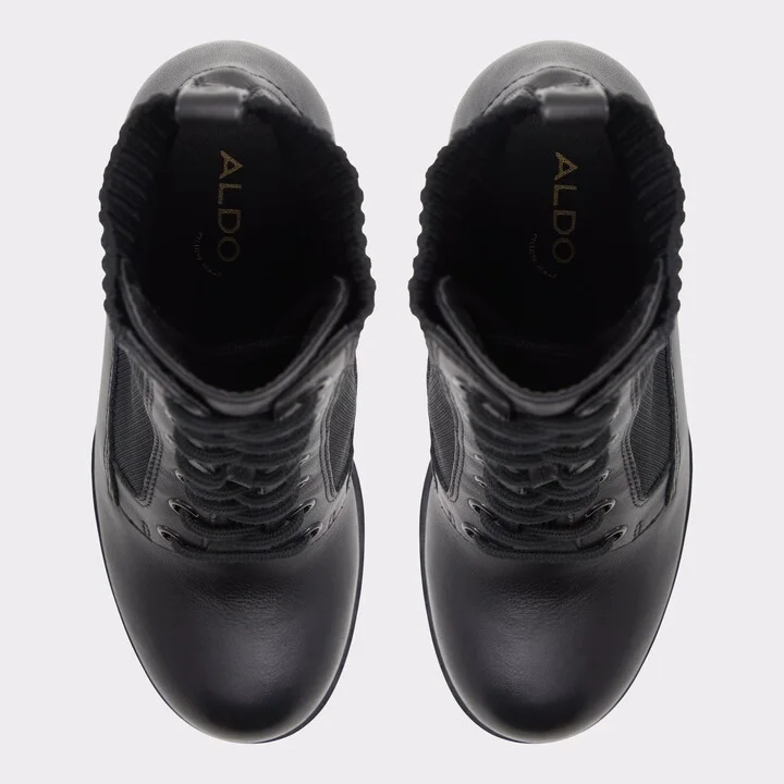 Combat ankle boot - Black - Image 6