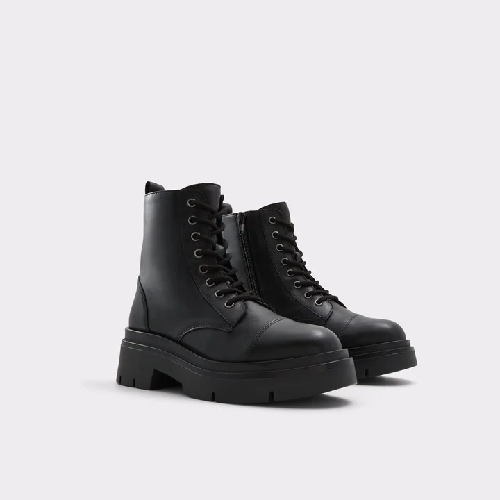 Combat ankle boot - Black - Image 2