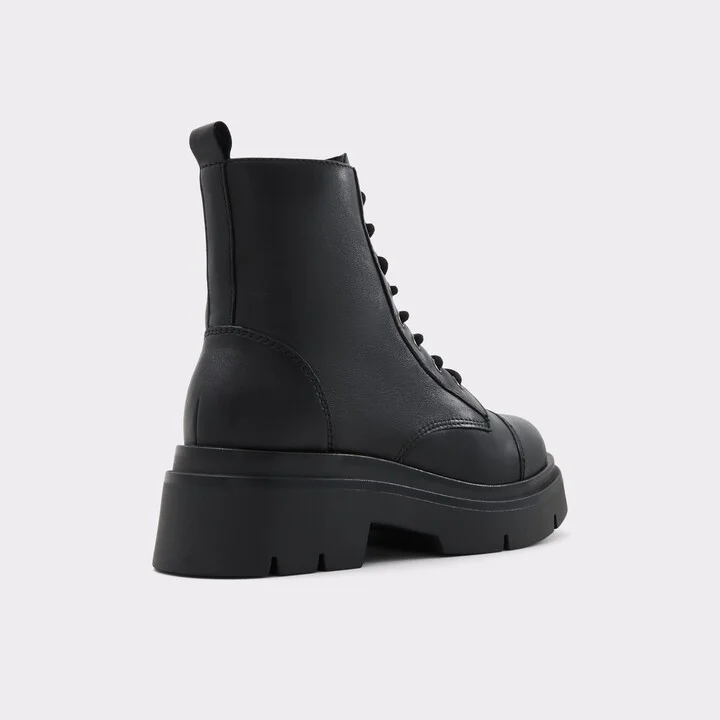 Combat ankle boot - Black - Image 4