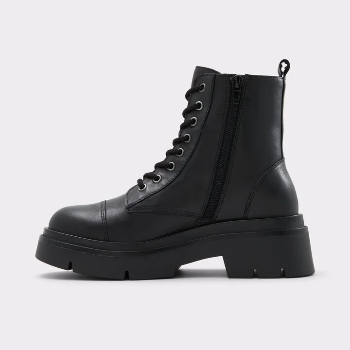 Combat ankle boot - Black - Image 5