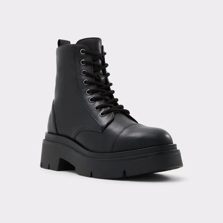 Combat ankle boot - Black - Image 6