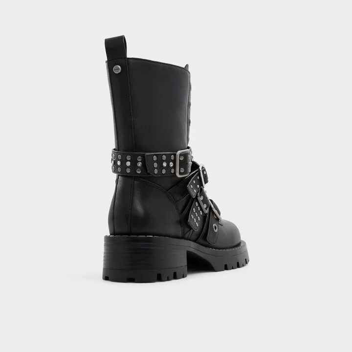Combat ankle boot - Black - Image 4