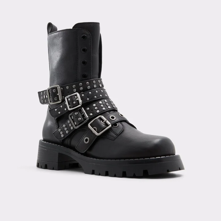 Combat ankle boot - Black - Image 6