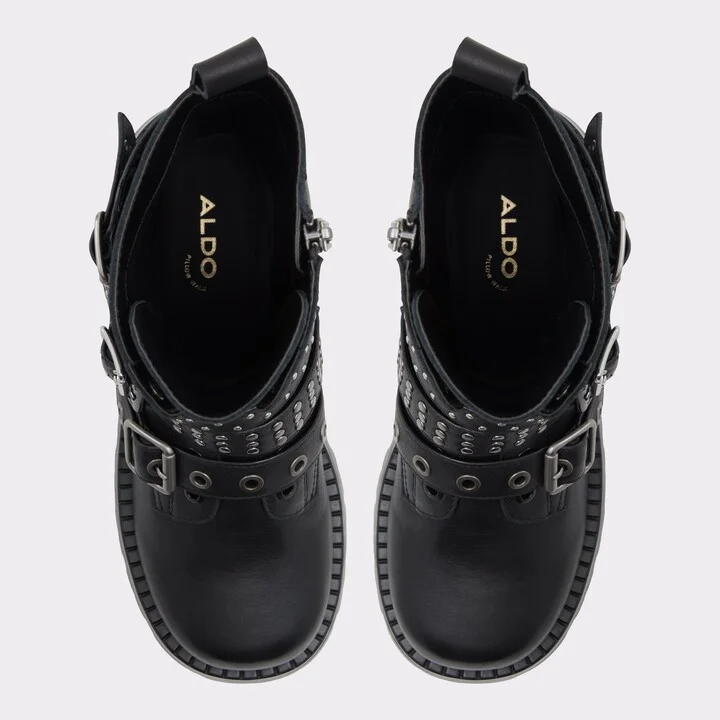Combat ankle boot - Black - Image 8