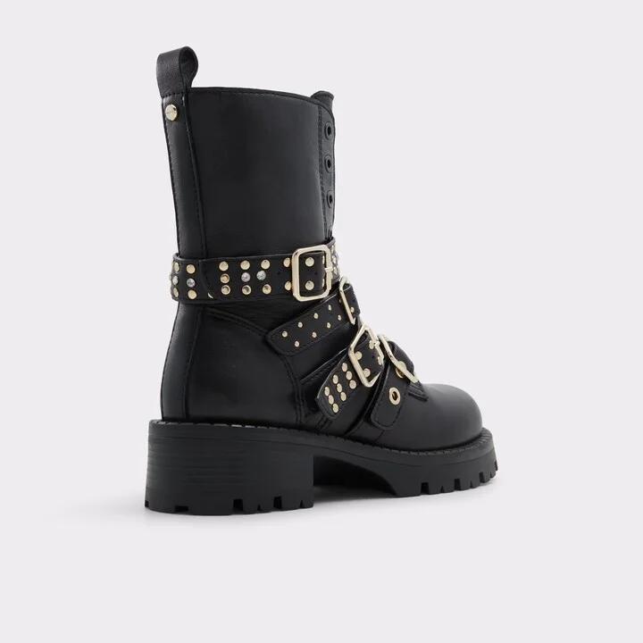 Combat ankle boot - Black - Image 3
