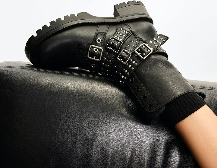 Combat ankle boot - Black - Image 8