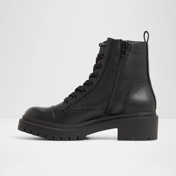 Combat ankle boot - Black - Image 3