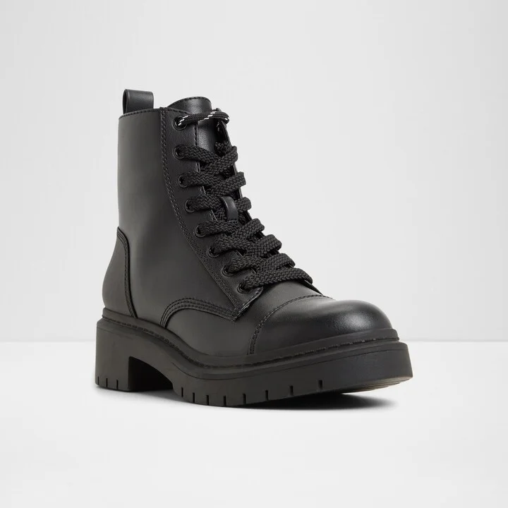Combat ankle boot - Black - Image 4