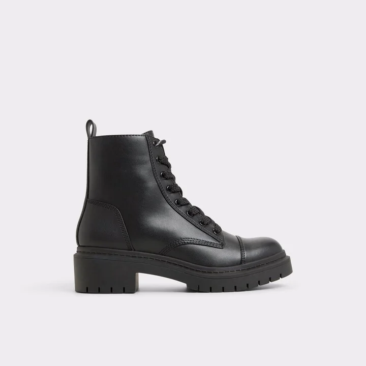 Combat ankle boot - Black
